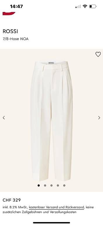 Pantaloni: Rossi Hose Noa – Usato da St. Erhard venduto da tiffany1988 3