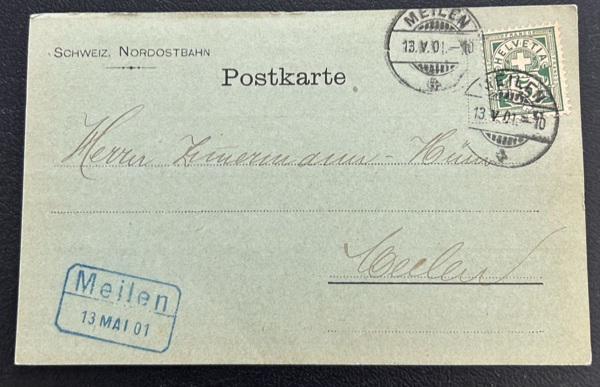 Tutti i francobolli: Avis Karte Meilen  – Usato da Horw venduto da Tellbub