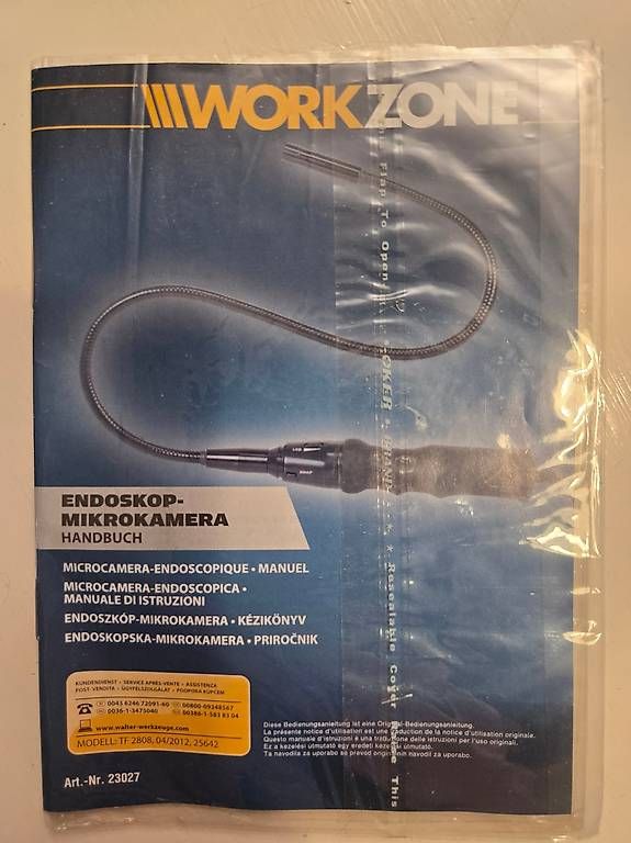 Fotocamera: WORKZONE Endoskop-Mikrokamera TF 2808 – Usato da Siebnen venduto da Grexx 3