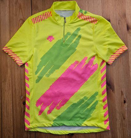 Radtrikot Descente Gr. S Velo Radsport Trikot vintage