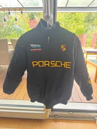 Porsche Motorsport Jacke schwarz Grösse L neu