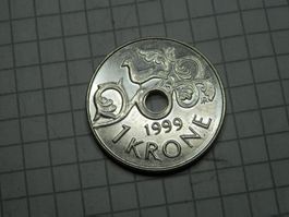 Norwegen  1 Krone, 1999