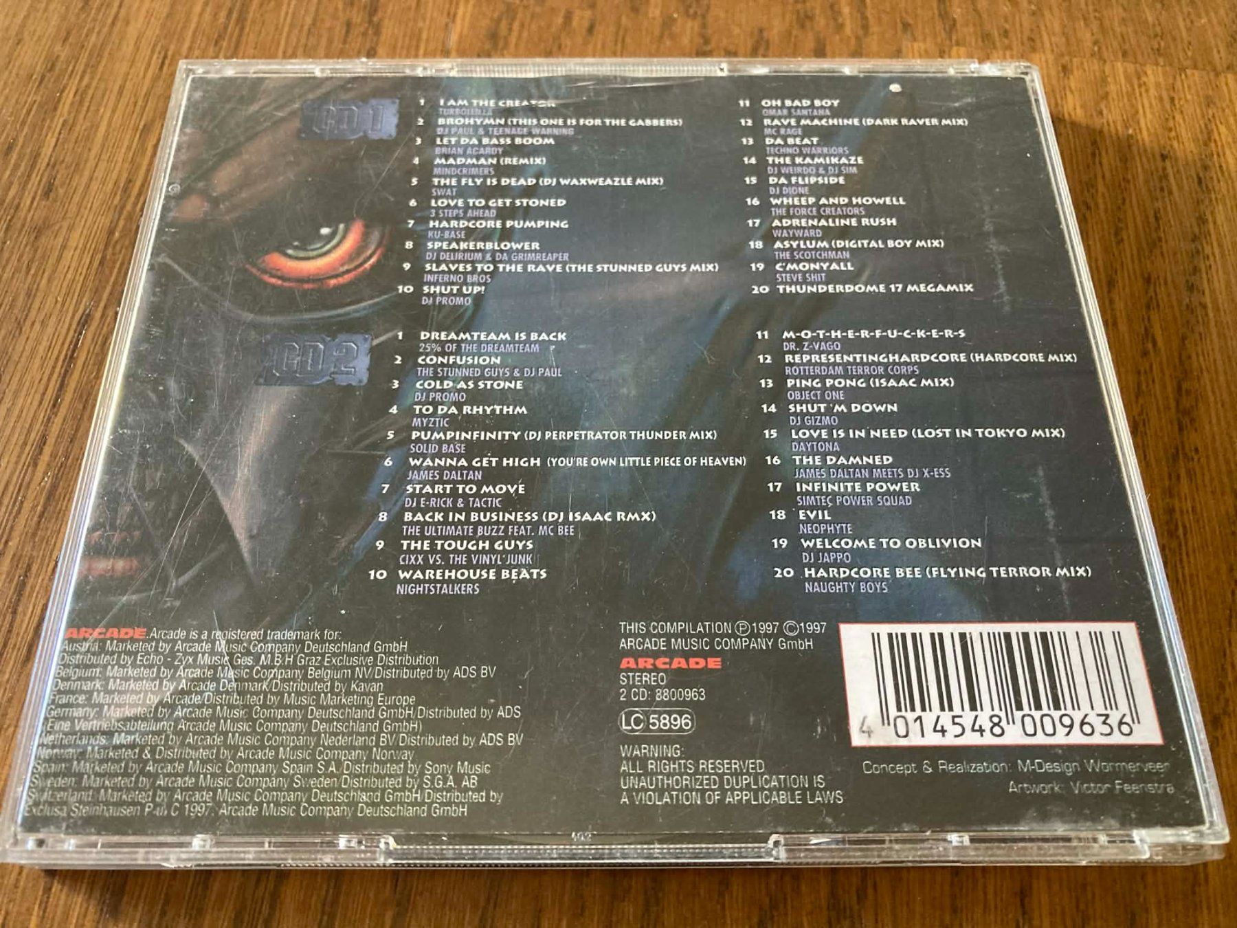 CD: Thunderdome XVIII - Psycho Silence ( Hardcore Compile 1997 ) – Usato da Lausanne venduto da sim_bc8q 1