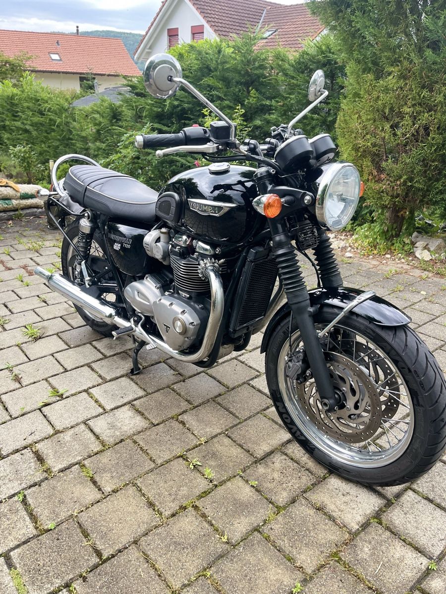 Strada: Triumph Bonneville T120 – Usato da Guntmadingen venduto da clocktimer 1