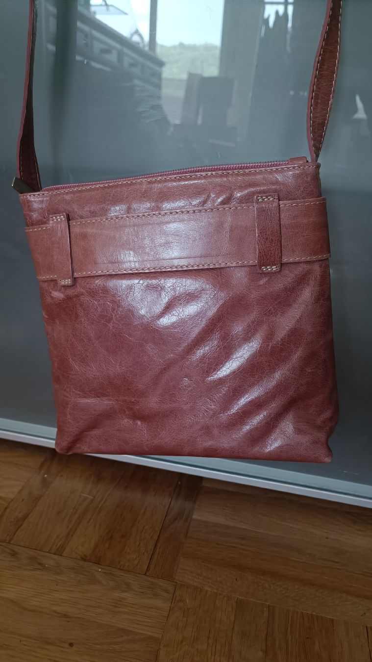 Borse da donna: Vintage Umhängetasche aus Leder – Usato da Baden venduto da zuppel 2