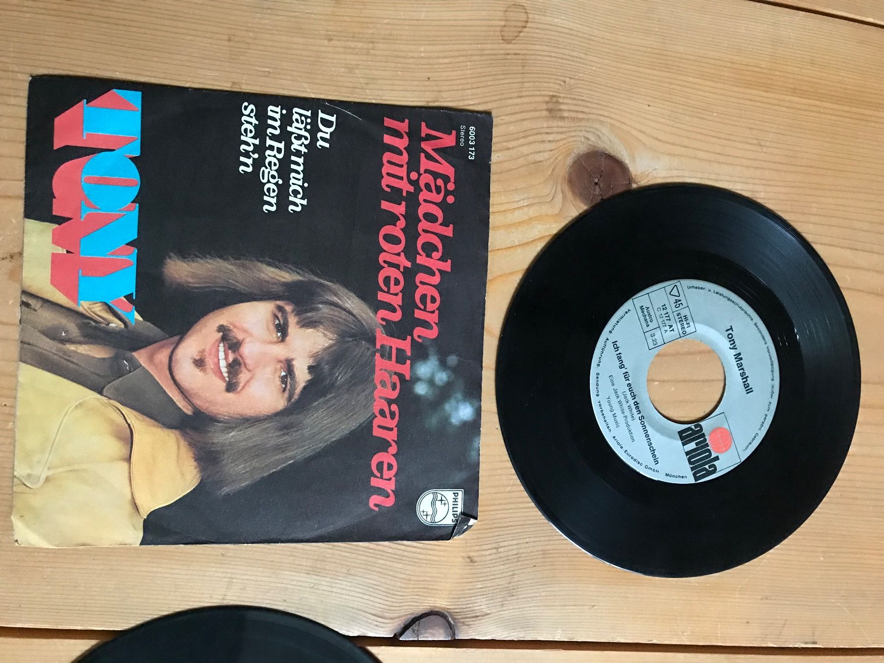 Dischi in vinile: single tony marshall, 2 singles eine hülle – Usato da liestal venduto da makai05 1