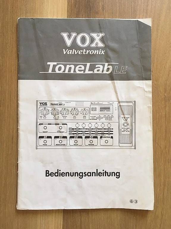 Vox Musikinstrumente: Vox ToneLab LE - Multieffekt mit Röhre – Gebraucht aus Kriens von tobi35a 1