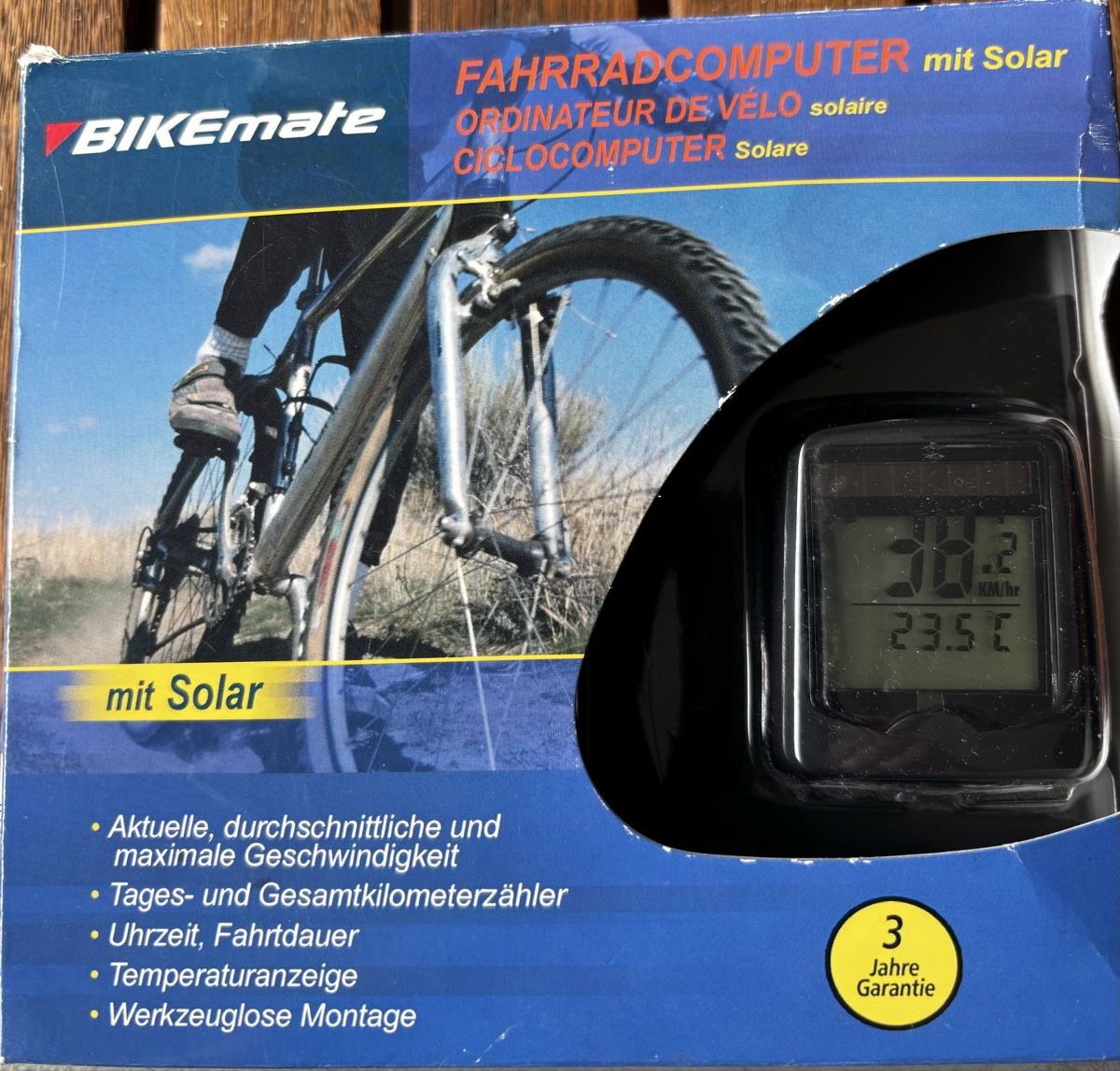 Messen: Fahrradcomputer – Neu und originalverpackt aus Steinen von smiley1410