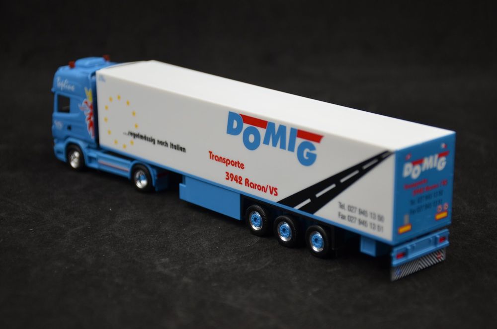 HERPA 918251 -- HZ -- DOMIG Transporte --- SCANIA EUR 33,39 - FR