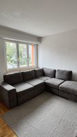 Ecksofa mit Schlaffunktion grau guter Zustand