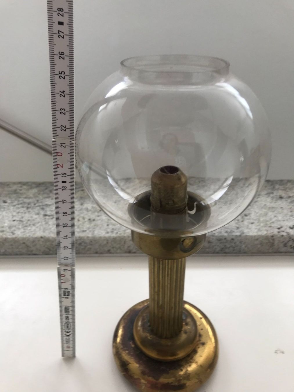 Lampade: Antike Kerzen Lampe – Usato da losone venduto da china06 3