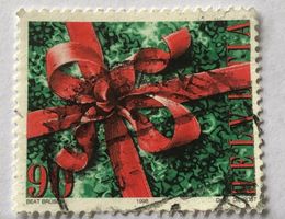 Nr.962 Weihnachtsmakke GESTEMPELT 1998  