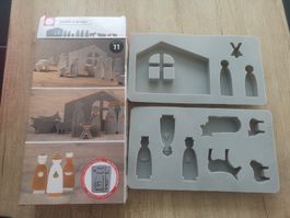 Rayher Giessform Krippe wenig gebraucht 