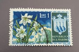 San Marino motiv briefmarke