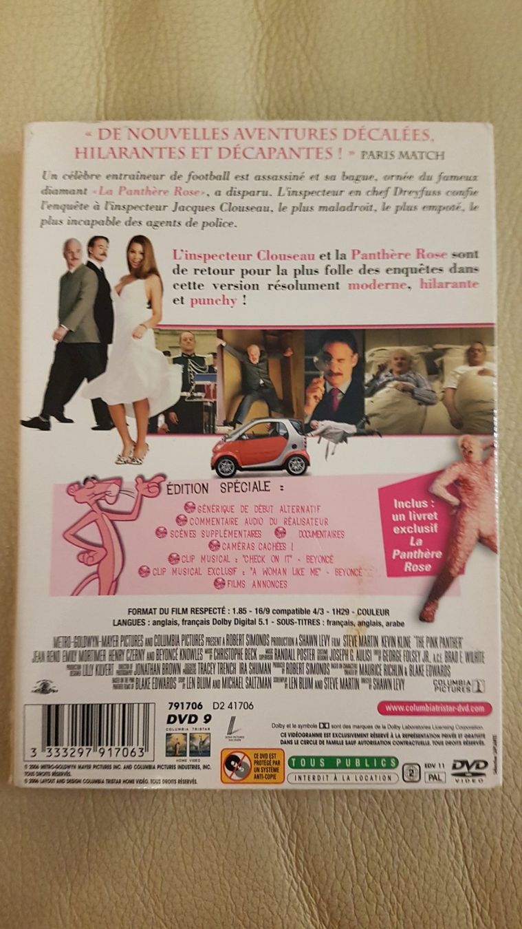 Tous les DVDs: DVD La panthère rose – D'occasion à Fribourg par Carax 1