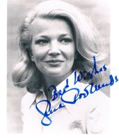 Gena Rowlands 1930-2024 Autogramm Vintage Foto 9x14cm