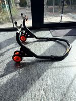 Motorrad Montageständer hinten mit Winkel + Racing Aufsatz