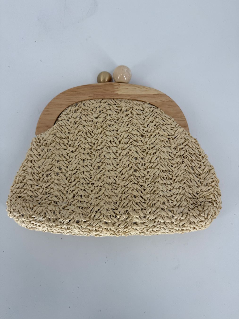 Borse da donna: Stroh Clutch Handtasche – Nuovo (secondo la descrizione) da Auenstein venduto da moin. 1