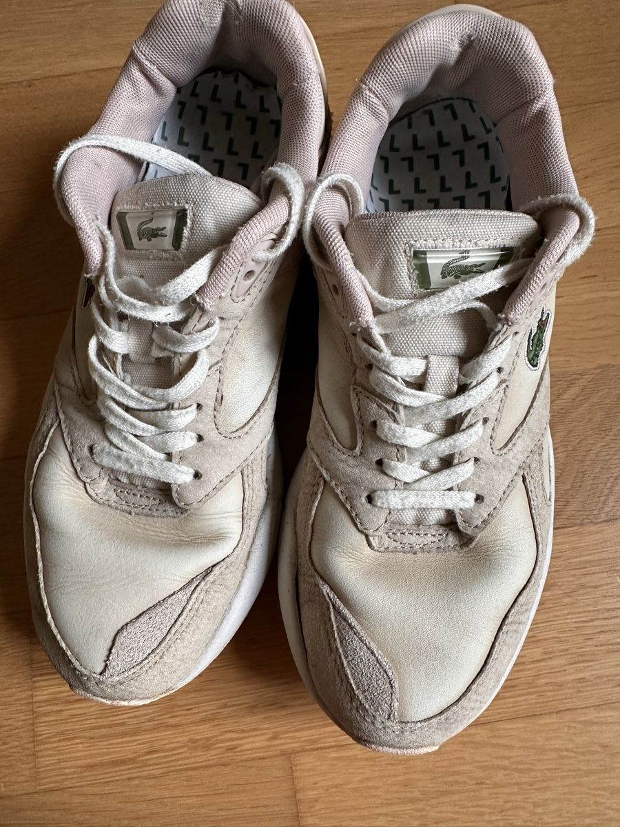 Lacoste Scarpe da donna: Lacoste shoes, Size 38/39, Beige – Usato da Horgen venduto da ger_2y92 1