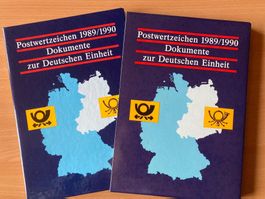 Postwertzeichen 1989/1990, Dokumente zur Deutschen Einheit