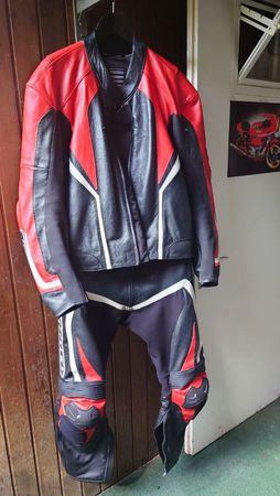 Motorrad Lederkombi XL