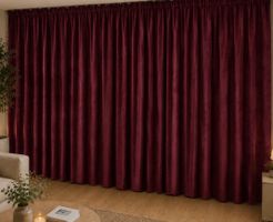 Samtvorhang Luxus extrabreit BxH 300x245cm
