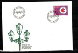 1982 - FDC / Werbemarken - Int. Gas-Union