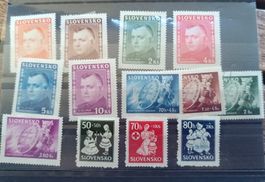 Briefmarken Slowakei *