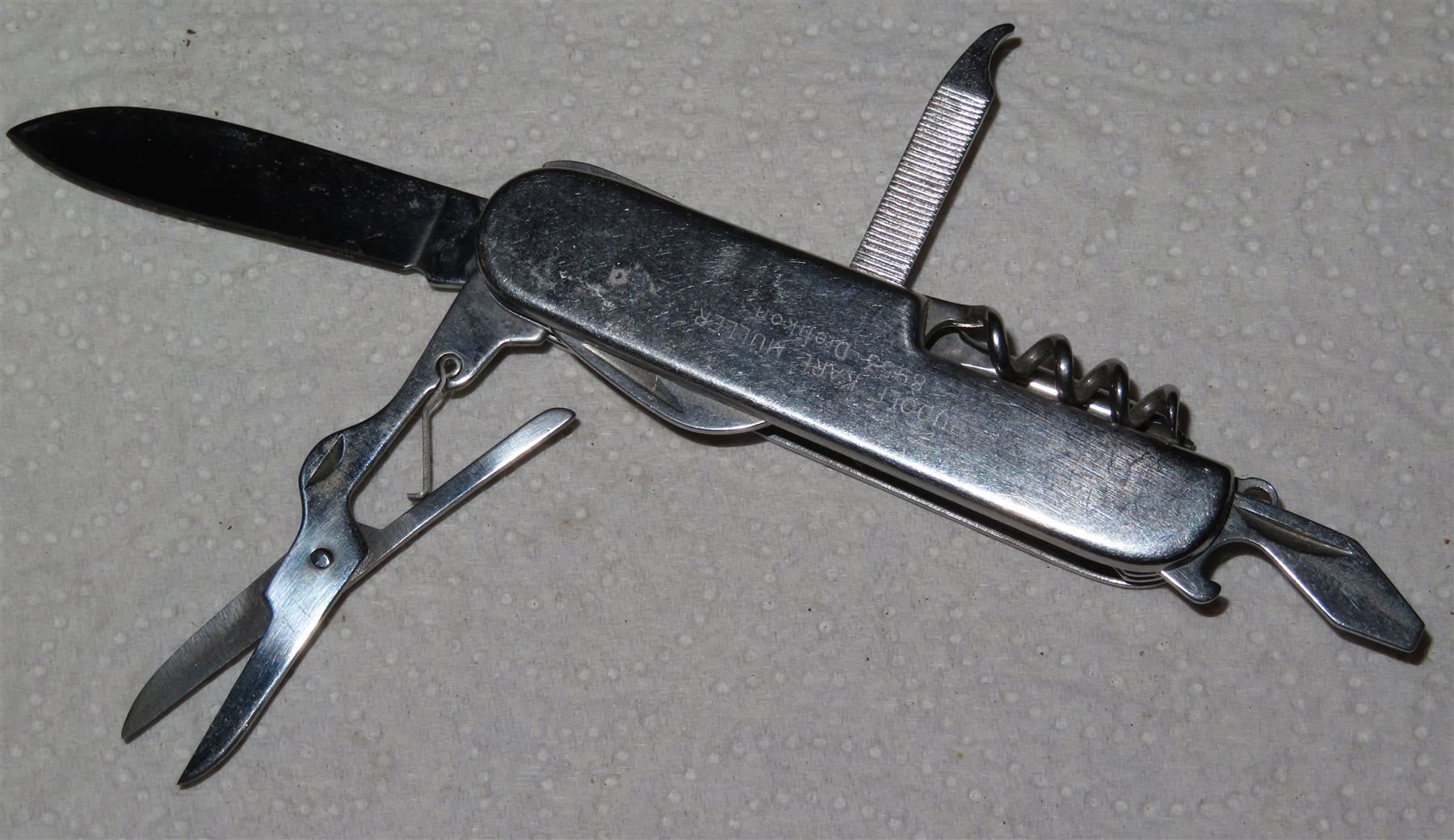 Taschenmesser: Taschenmesser 7-teilig, Vollmetall – Gebraucht aus Oberriet SG von ganesh435 1