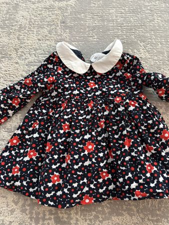 Jacadi Paris Kleid, Gr. 18M, Blumenmuster, Top Zustand!