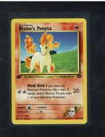 Blaine's Ponyta - 1st edition Gym Challenge