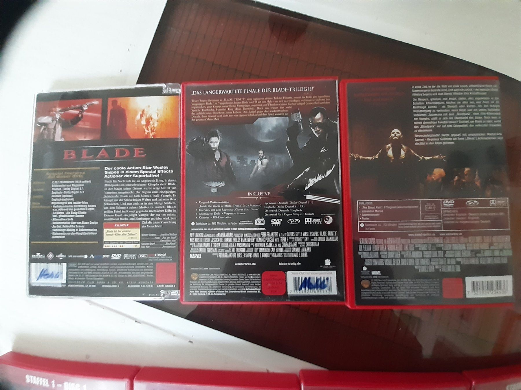Tutti i DVDs: Blade Sammlung – Usato da Domat-Ems venduto da nugipuff 4