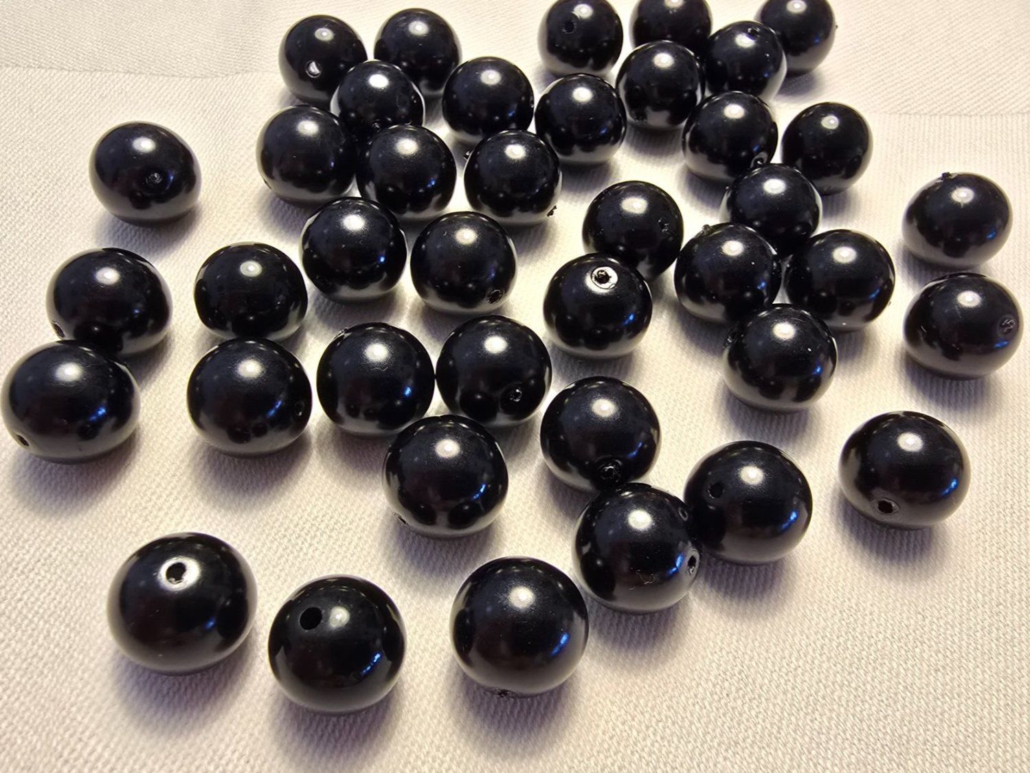 Perle (finte): 80x Glasperlen 12mm – Nuovo (secondo la descrizione) da Basel venduto da Galia2001