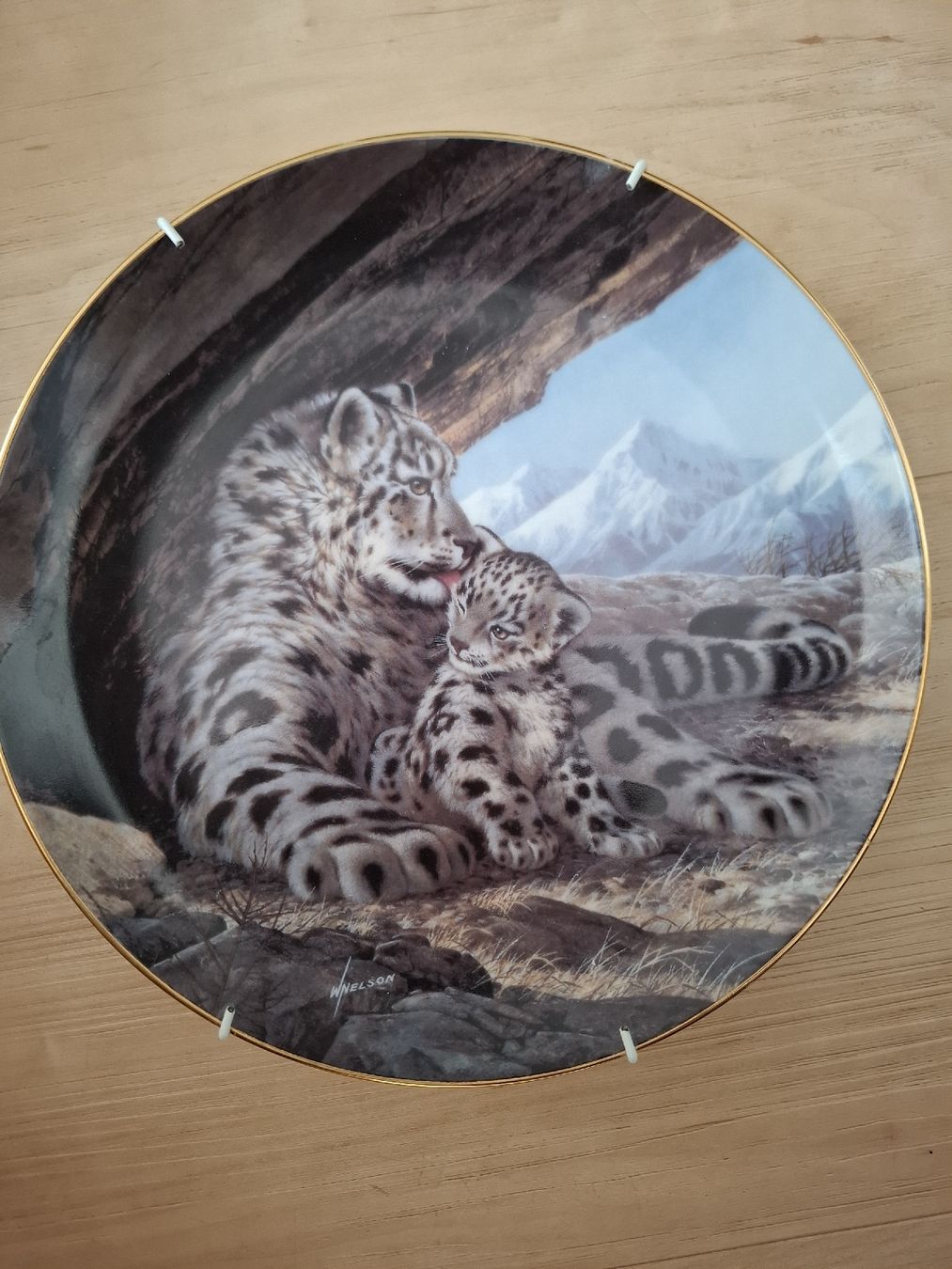 Tutte le decorazioni: Schneeleopard Deko Teller – Usato da Volketswil venduto da Tschiboo