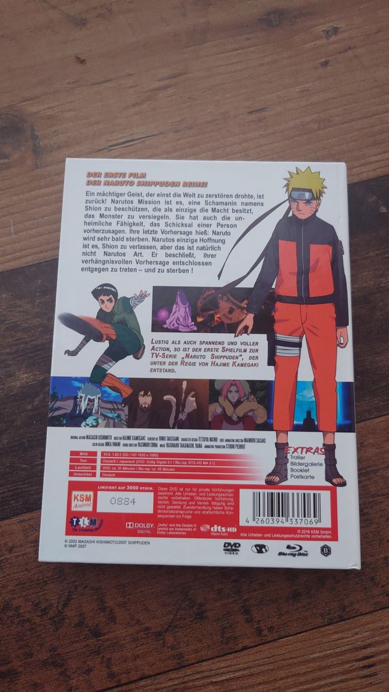 Comics: Naruto the Movie Blu Ray Mediabook – Neu (gemäss Beschreibung) aus Embrach von Jeanne_85 1