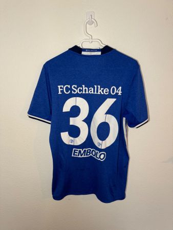 org. ADIDAS Schalke 04 Home Kit 2016 -  36' Breel Embolo - M