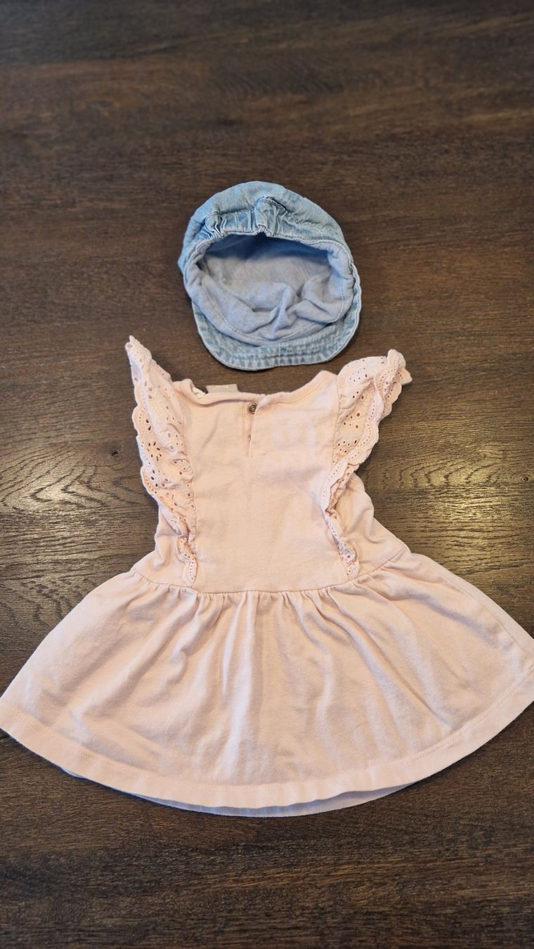 Vestiti & Gonne: Sommerkleid und Kappe, Grösse 62 Mädchen – Nuovo (secondo la descrizione) da Zürich venduto da Kitti.sz 1