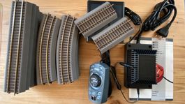 Roco, Digital-Startset, Steuerung, Trafo und gr. Gleisoval