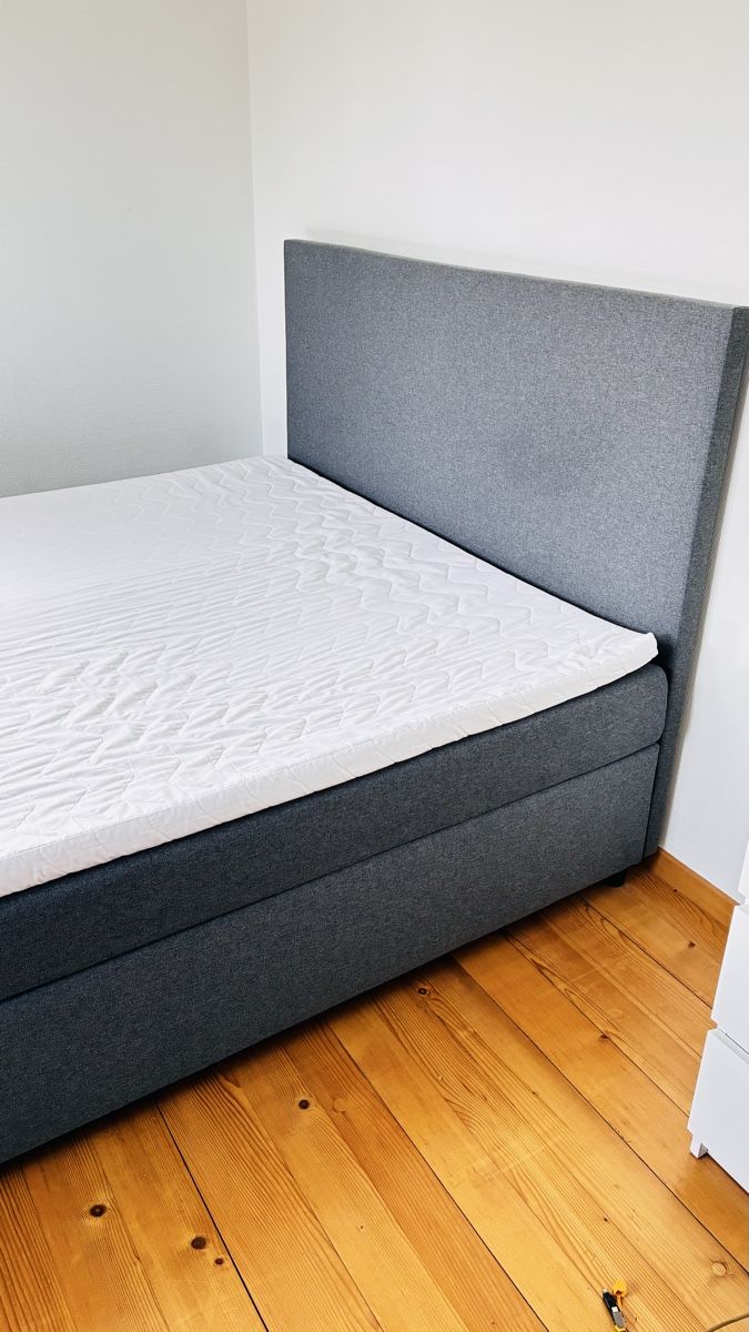 Betten: 2x Boxspring Bett Untergestelle dunkelgrau 90x200cm – Gebraucht aus Winterthur von bats1234 3