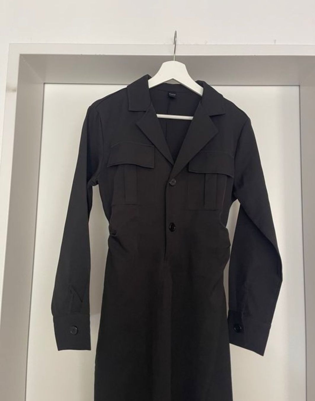 Shein Vestiti: Schwarzes Hemdblusenkleid Grösse S/M – Usato da Küssnacht am Rigi venduto da Lilibeth 1