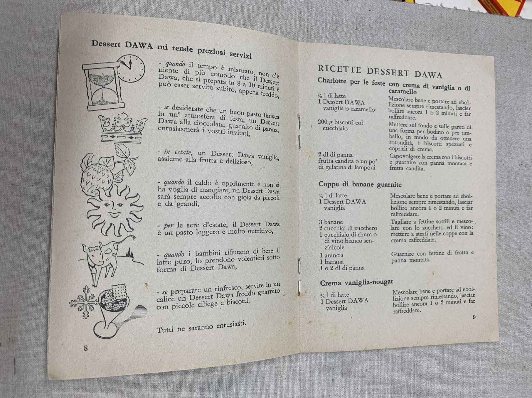 Ansichtskarten: Wander - "DAWA - GEL" - (1951) – Gebraucht aus Sorengo von 74in 2