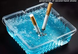 Einweg-Plastik-Zigarettenaschenbecher 5 Stk.