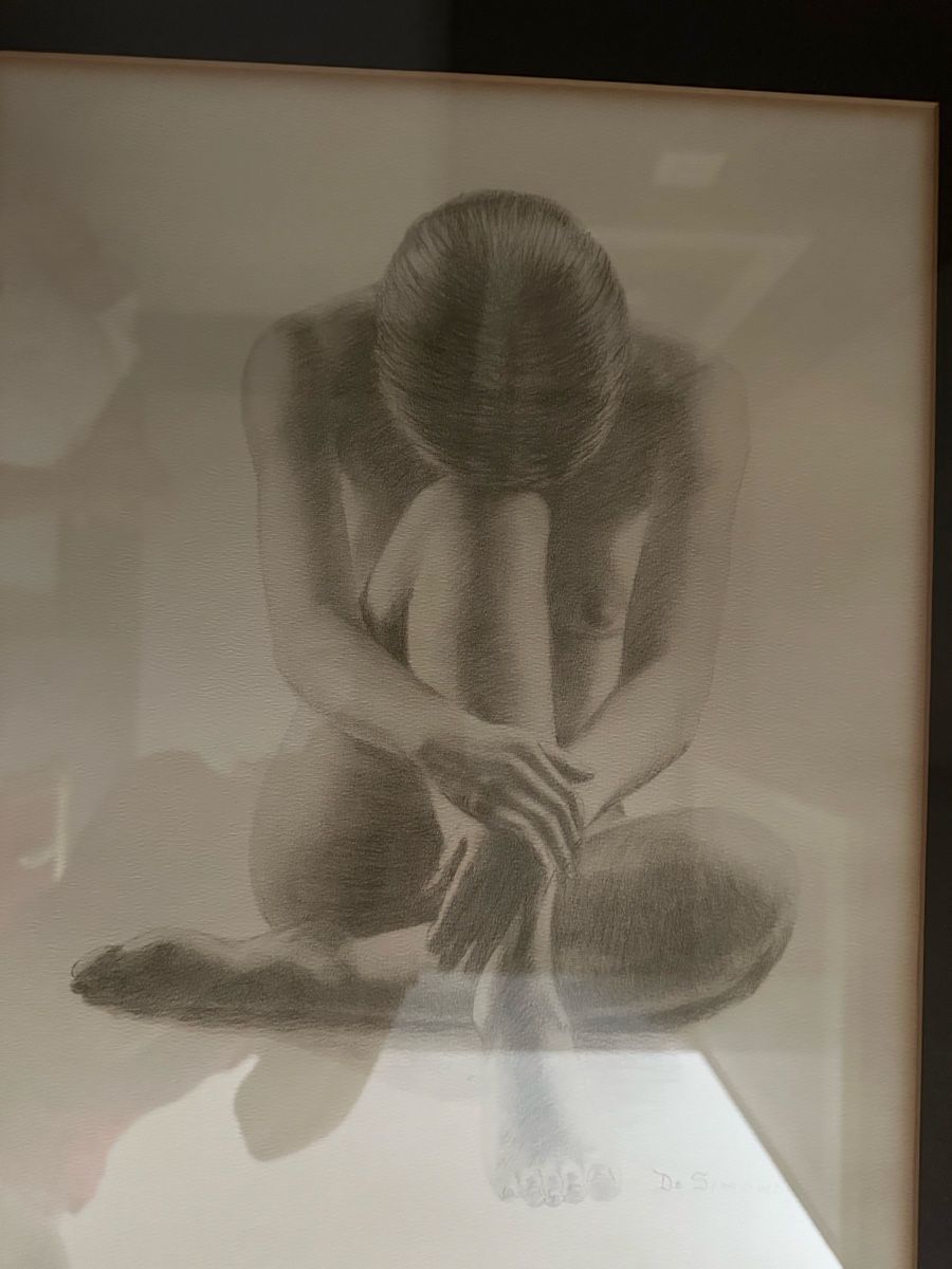 Foto & Immagini: Bleistiftzeichnung "De Simone" mit Rahmen, Top Zustand! – Usato da Zürich venduto da yvonne.knoblauch 2
