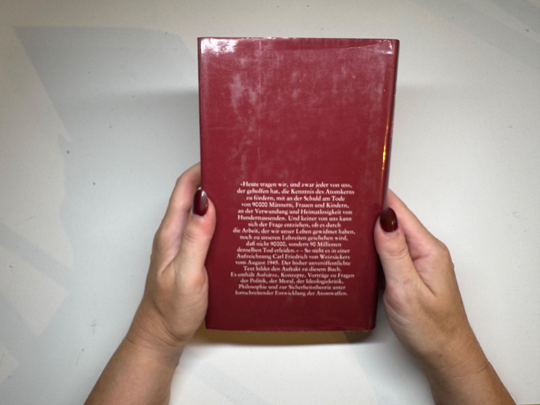 Bücher: BUCH: Carl Friedrich von Weizsäcker, Der bedrohte Friede, – Gebraucht aus Grosswangen von Second_hand_paradise 9