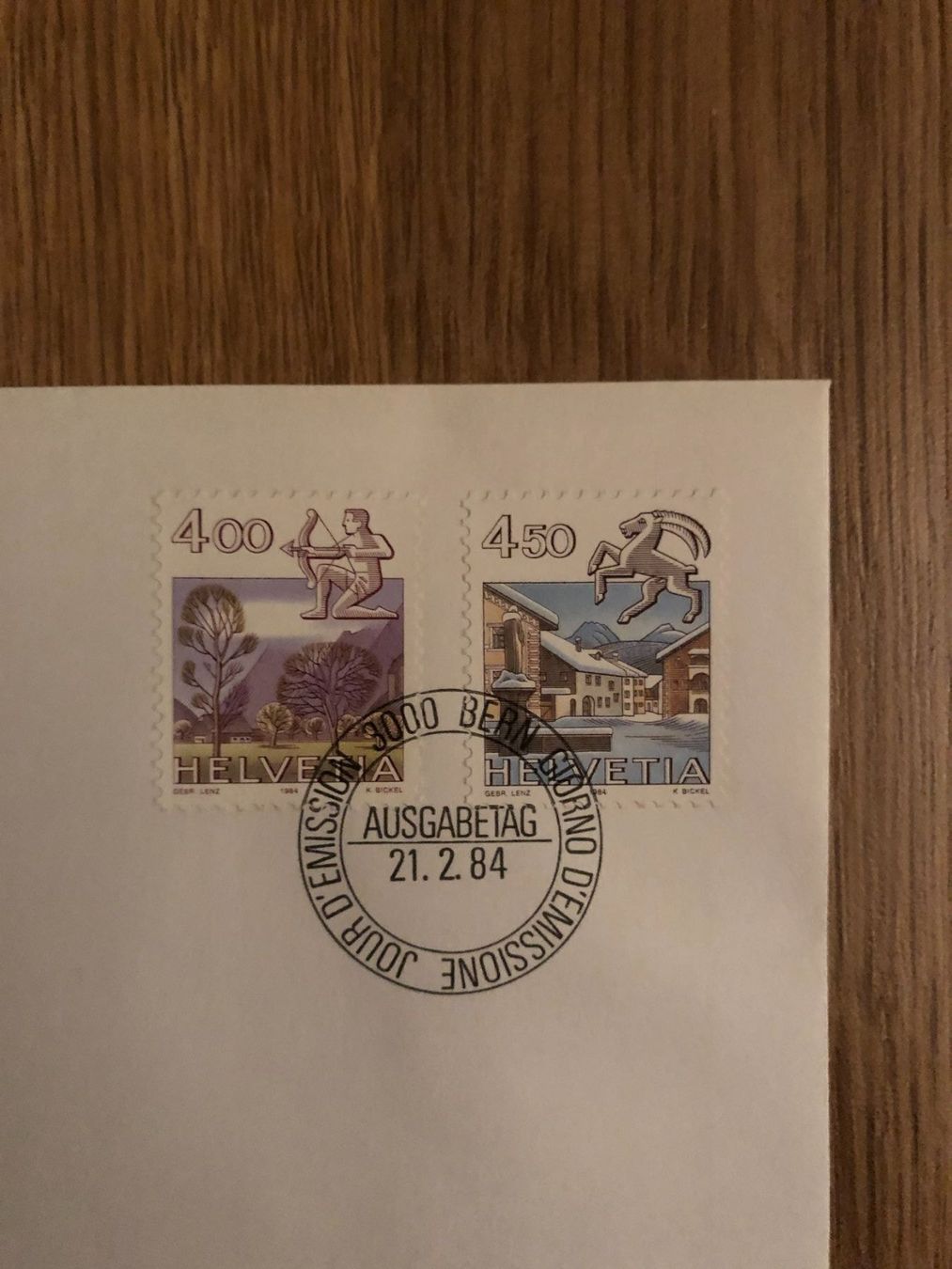 Tutti i francobolli: FDC Dauermarken Tierkreiszeichen 21.2.84 – Nuovo (secondo la descrizione) da Landquart venduto da interesse63 1