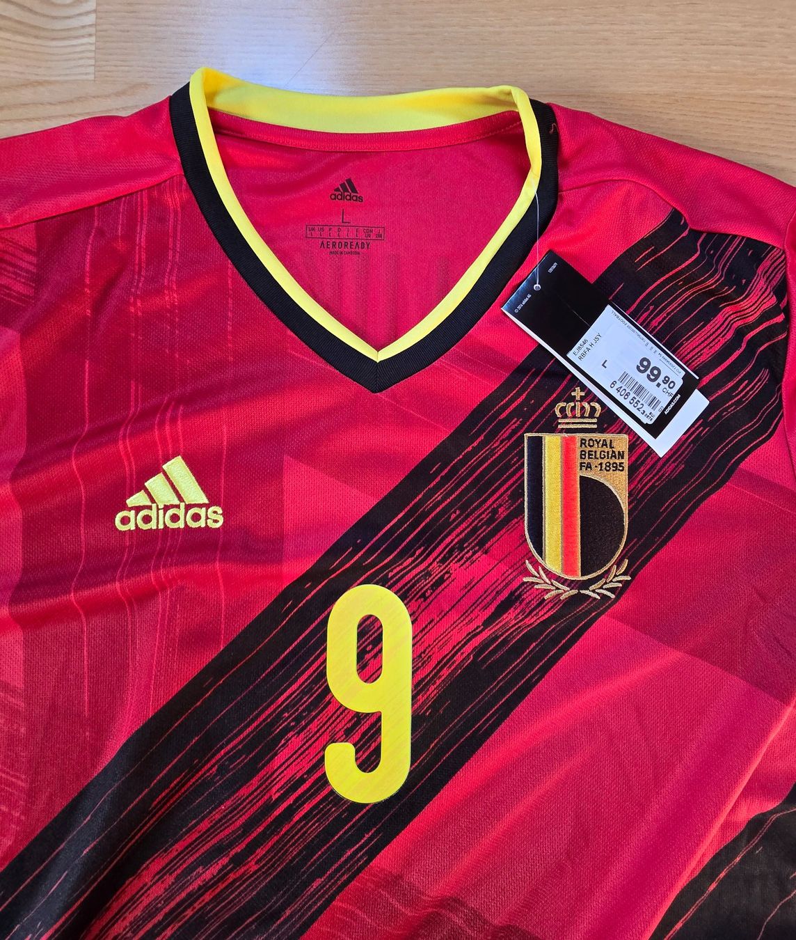 Adidas Canottiere & Pantaloni: Belgien | Lukaku | 2021 | Neu – Nuovo (secondo la descrizione) da Zollbrück venduto da MiKron 2