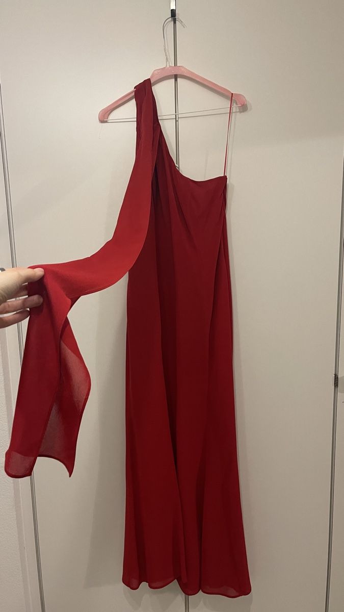 Reformation Vestiti: Reformation Rosalynn Kleid rot – Nuovo (secondo la descrizione) da Lausen venduto da sim_hgp6 3
