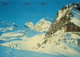 SAAS-FEE Britanniahütte SAC, Stempel Hütte