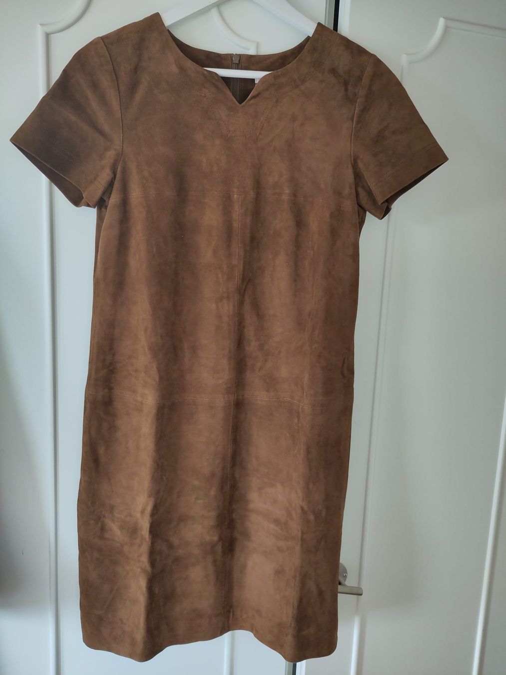 Paul Kehl Vestiti: Robe en daim véritable (S) – Usato da Lausanne venduto da HelenaK