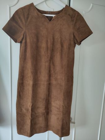 Robe en daim véritable (S)
